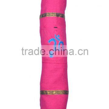 Canvas Yoga Mat Cover With Pocket and Rope