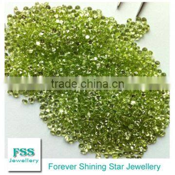 Peridot AAA Round Melee Calibrated Gemstones 1.5mm*1.5mm