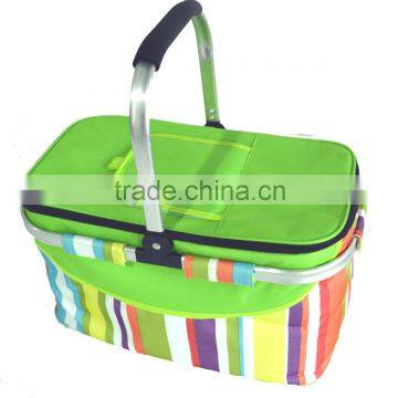 26L mini portable car cooler bag 12V with wheel