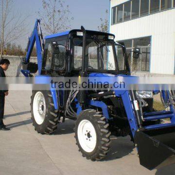 small tractor front end loader