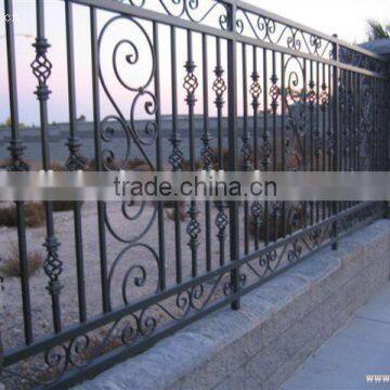 fancy decorative wrought iron fence/metal gate fence design