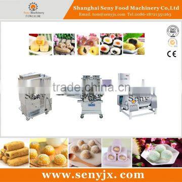 Automatic mochi with ice cream filled Making Encrusting Machine