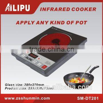 Button control ceramic infrared cooker High Quality Ceramic Infrared Cooker