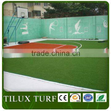 15mm basketball artificial grass with high UV content