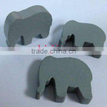 Elephant wooden game token