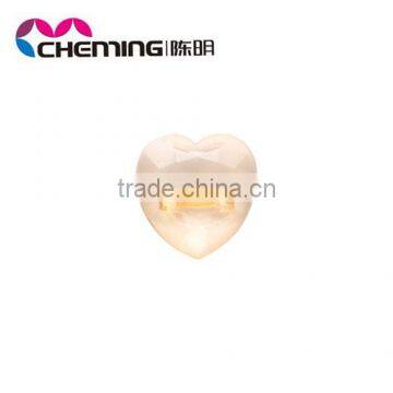 Wholesale plastic heart pendant bead accessories 5548