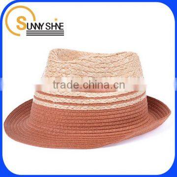 Sunny Shine cheap foldable straw hat decoration