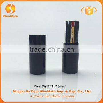 Classic Black Plastic Stick Form Lipstick Tube photo-4