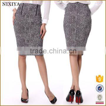 High Quality Formal Latest Model Skirt and Blouse Made in China