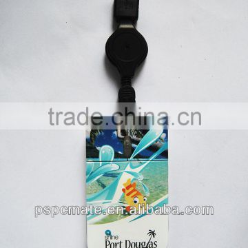 slim mouse with retractable cord/promotional mouse with full color printing