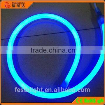 White PVC Base Crystal Blue Color 80 Led Neon Flexible Tube With 4.8W/M Power photo-2