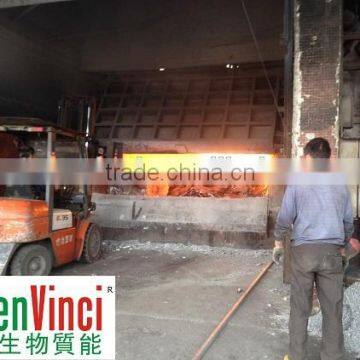 500kg small Biomass aluminum melting electric induction furnace for sale