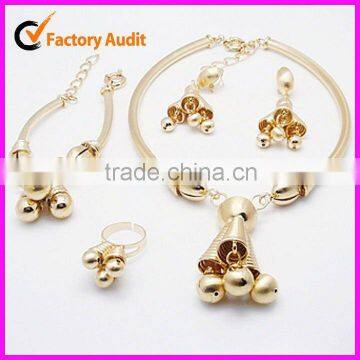 Gold Plated Fashion Costume Jewelry Set