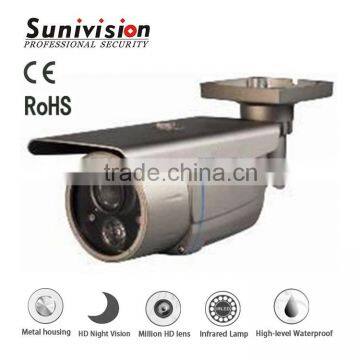 CCTV outdoor Security bullet Camera Sony CCD 72 LED 4mm-9mmWide Lens