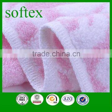 Bamboo Velour Washclothes / Bamboo Fabric Jacquard Face Towel photo-4