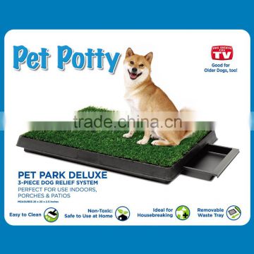 Pet Potty Patch With Drawer