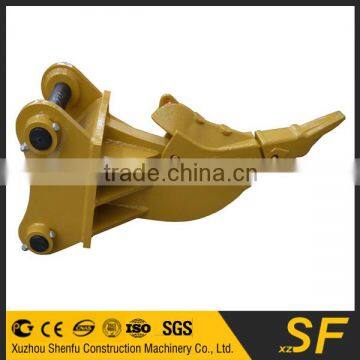 excavator spare parts single type ripper, excavator ripper for sale