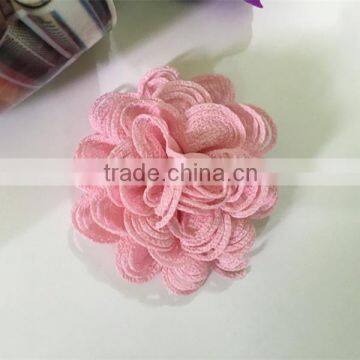 Dimensional fabric camellia flower,new style cut flowers for clothing