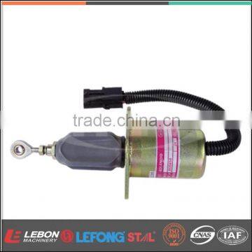 For Excavator Engine Part 6CT 12v Solenoid Valve 3935649