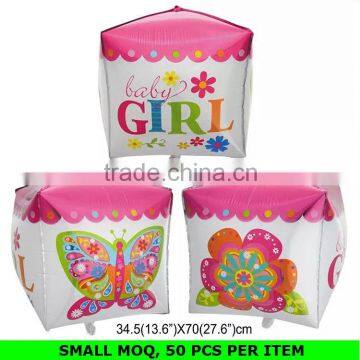New Arrival Usefull Pary Decoration Cube Square Helium Balloon