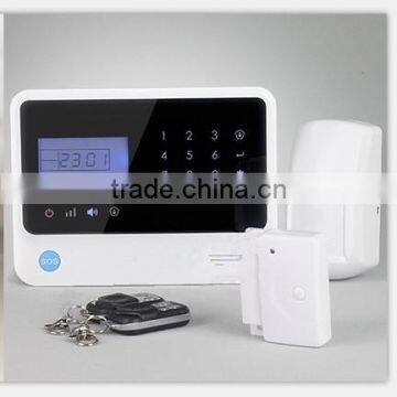 Hot and Popular alarm system & wifi home alarm system with touch keypad and GSM network based