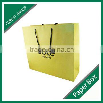 strong quality ivory paper bag for shopping in China for wholesale