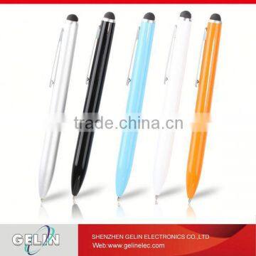 dual refills pen with screen touch point