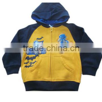 speical print boys jacket with hood