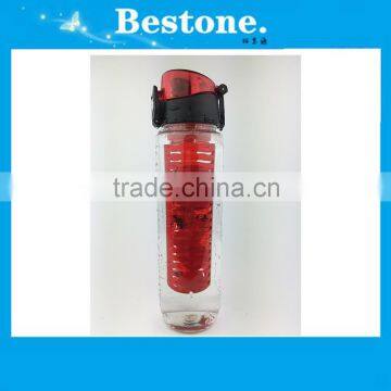 Eco-Friendly Feature plastic Material fruit infuser water bottle, water fruit infuser joyshaker bottle