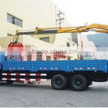 NEW !! 6*4 truck with brick crane