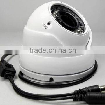 High Performance Outdoor Camera 2.8-12mm Manual Zoom Lens Metal 800TVL 36pcs ir Leds Sony Effio-A Dome Analog Camera photo-4