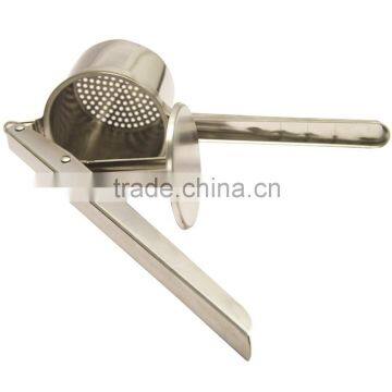 Stainless Steel Potato Masher and Ricer with Long Handle