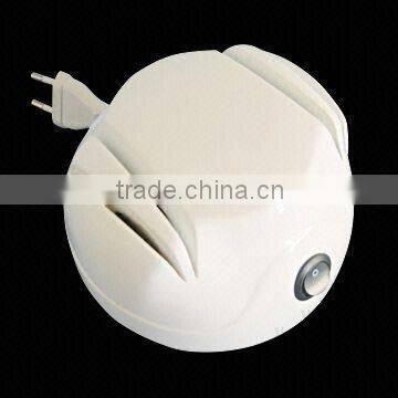 ABS plastic enclosure with black button control switch