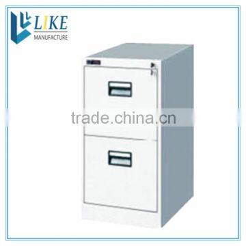 2 drawer office metal file cabinet