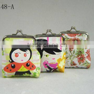 Alibaba China Latest Leather Purse coin purse wallet new design wallet cartoon coin wallet