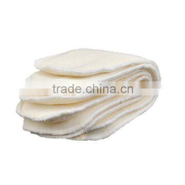 Alva Antibacterial bamboo material diaper inserts super absorbent bamboo fleece inserts made in China                        
                                                Quality Choice