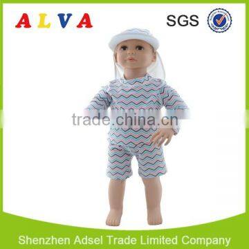 2015 Hot Sale Alva Baby Sun Protective Clothing UPF 50+ Clothes with Sun Protection Baby Suit