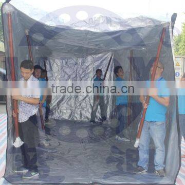 Aluminum foil thermal cargo liner for dry bulk