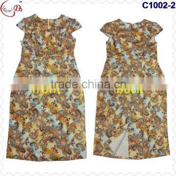 C1002 Newest Fashion Best Selling African Women's African Kaftan Lady Dress Making You Perfect and Slim Figure photo-2