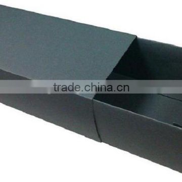 printed black paper box packaging