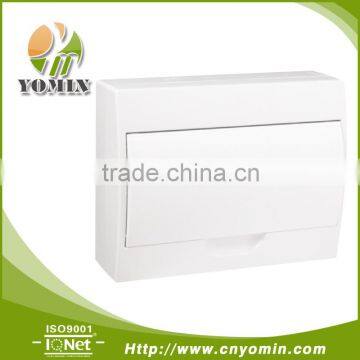 3-12ways TSM surface IP40 White power distribution box