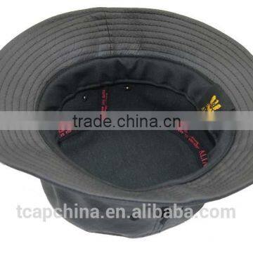 Custom Black Snake Leather Bucket Hat Wholesale photo-4