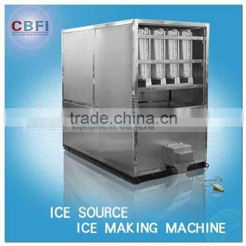 Lower costs cube ice machine for eating