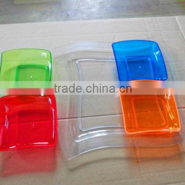 2015 new propduct plastic microwave oven plate set