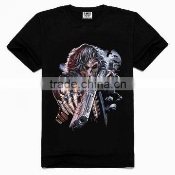 OEM 3d Printing Factory High quality old skull t-shirt, high quality fashion style t shirt, xxl teen boys t shirts
