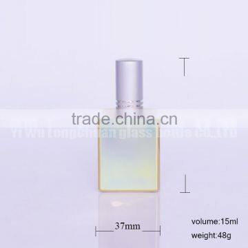 quality travel spray bottle 15ml, retangular square perfume spray bottle