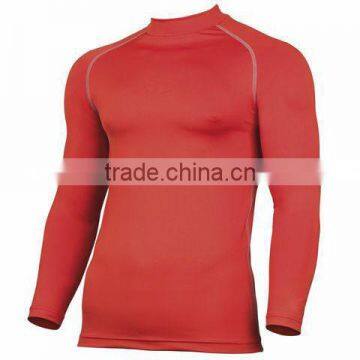 Red Color Compression Base Layer Rashguard Shirt Supplier From Pakistan Design # 36