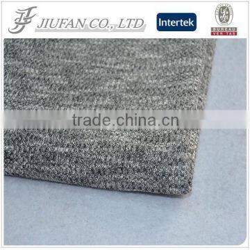 Jiufan Textile Knitted RT Rib Fabric Supplier Rayon Polyester Spandex Composition Fabric