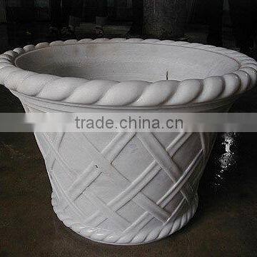 Marble Flower Pots Similar,garden Furniture,plastic Rattan Pots