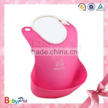 New arrival China factory minky baby bib wholesale